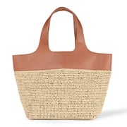 PU Leather Tote Bag for Women, Large Capacity Women's Leather Tote