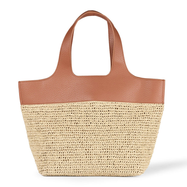 PU Leather Tote Bag for Women, Large Capacity Women's Leather Tote