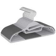 360°Swivel Hook Space Saving Organizer for Bedroom Closet,Shirts,Pants(Grey- S Shaped)