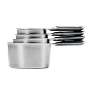 4 Piece Stainless Steel Measuring Cups with Magnetic Snaps
