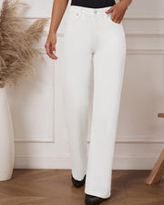 High Waisted Flare Jeans for Women Wide Leg Stretch Baggy Jeans