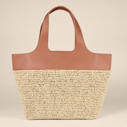 PU Leather Tote Bag for Women, Large Capacity Women's Leather Tote