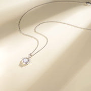 925 Sterling Silver Birthstone Necklaces for Women Fine Jewellery Infinity Pendant Anniversary Birthday Gifts for Her Women Wife Mom Lady Daughter, Chain 16"+2" Extend