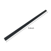 10 Pairs Fiberglass Chopsticks, Reusable Chopsticks, 9.3 inches Dishwasher Safe, Non-Slip, Black