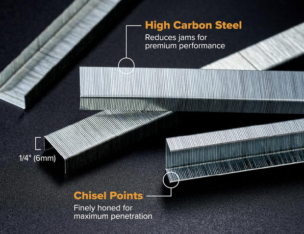 Office Stapler, No-Jam Premium for Desktop, Includes 1,250 Staples, Full-Strip, 25 Sheet Capacity, Black