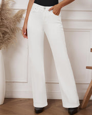 High Waisted Flare Jeans for Women Wide Leg Stretch Baggy Jeans