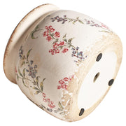 Flower Pots, Vintage Planters for Indoor Plants, 6.29'' Plant Pots with Drainage, Ceramic Pots for Plants, Vase & Planters, Indoor Planter for Home, Christmas Decorations, Purple Red