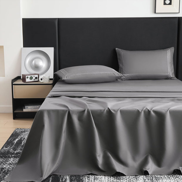 Bed Sheets Set, Soft Breathable Bedding Sheet Set, Sheets Set with 16" Deep Pocket Design