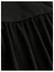 Women's Flared Flowy Ruched Halter Mini Dresses Ruffle Backless Going Out Mini Swing Dress