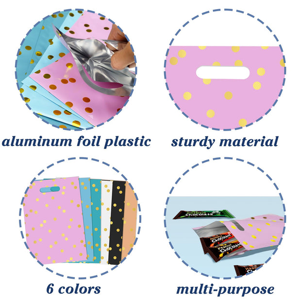 30PCS Party Favor Goodie Bags Goody Treat Small Gift Bags for Kids Birthday Party