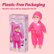 Soft Baby Doll Set - With Talking Function & Accessories - Baby Dolls For Girls - Doll Suitable From 2 Years +