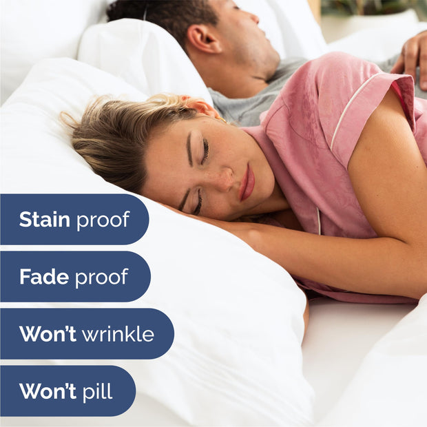 Size 4 Piece Sheet Set - Comfy Breathable & Cooling Bed Sheets Set - Hotel Luxury Bedding for Women, Men, Kids & Teens - Deep Pockets, Easy Secure Fit, Soft and Wrinkle