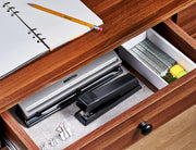 Office Stapler, No-Jam Premium for Desktop, Includes 1,250 Staples, Full-Strip, 25 Sheet Capacity, Black