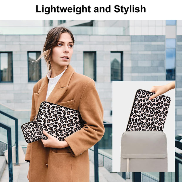 13 13.3 14 inch Laptop Sleeve Case for MacBook Air/Pro 13/14[Upgrade Version]Water-Resistant Notebook Computer/Tablet Pouch Cover with Extra Bag for Samsung HP MacBook Dell Lenovo ASUS Acer