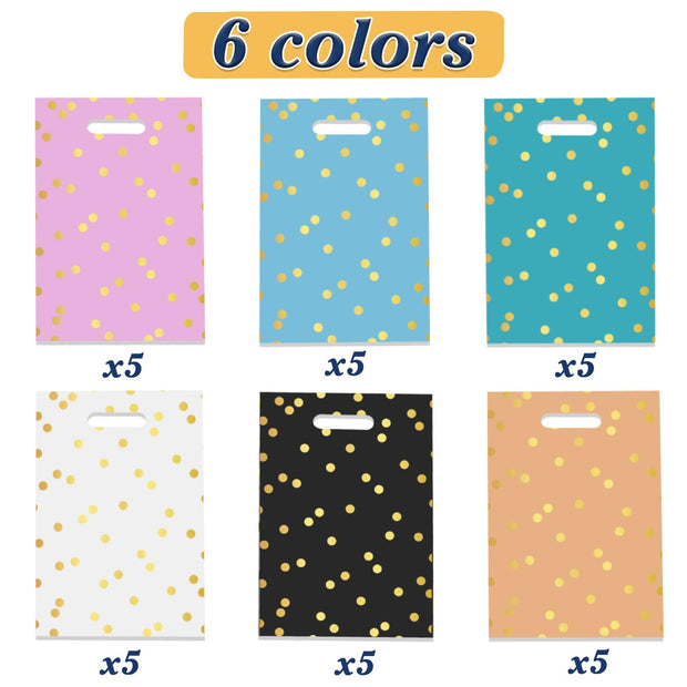 30PCS Party Favor Goodie Bags Goody Treat Small Gift Bags for Kids Birthday Party