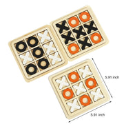 Tic Tac Toe Board Game,Tic Tac Toe Family Game, Classic Board Game, Classical Family Board Game,Children's Tic Tac Toe Game
