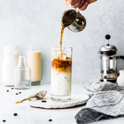 Everyday Drinking Glasses Set of 8 Drinkware Hurricane Glasses, Kitchen Glasses for Cocktail, Iced Coffee, Beer, Ice Tea, Wine, Whiskey, Water, 4 Tall Glass Cups & 4 Short Dof Drinking