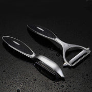 vegetable, Apple Peelers for kitchen, Fruit, Carrot, Veggie, Potatoes Peeler, Y-Shaped and I-Shaped Stainless Steel Peelers, with Ergonomic Non-Slip Handle & Sharp Blade, Good Sturdy (2PCS)