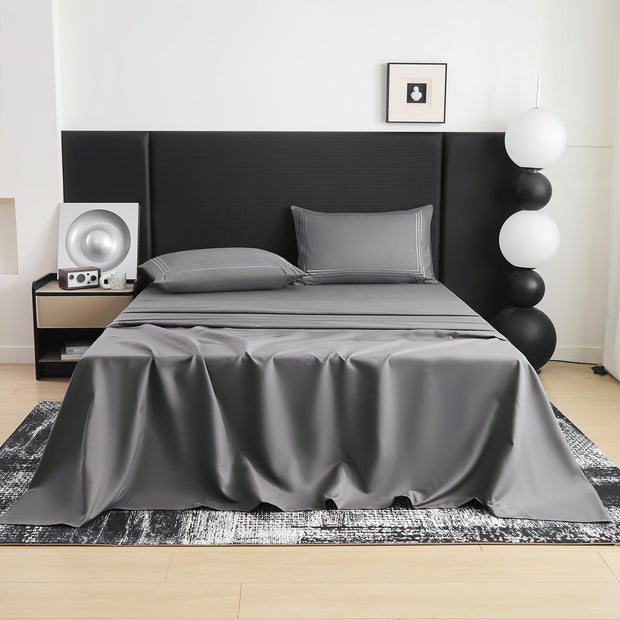 Bed Sheets Set, Soft Breathable Bedding Sheet Set, Sheets Set with 16" Deep Pocket Design