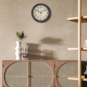 Wall Clock for Living Room Kitchen Home Office 12 Inch (Bronze)